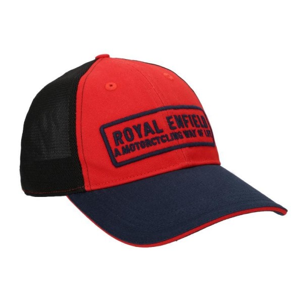 Royal Enfield Royal Enfield Flag Trucker Cap Red